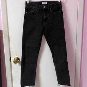 ZARA hi-rise authentic denim jeans
